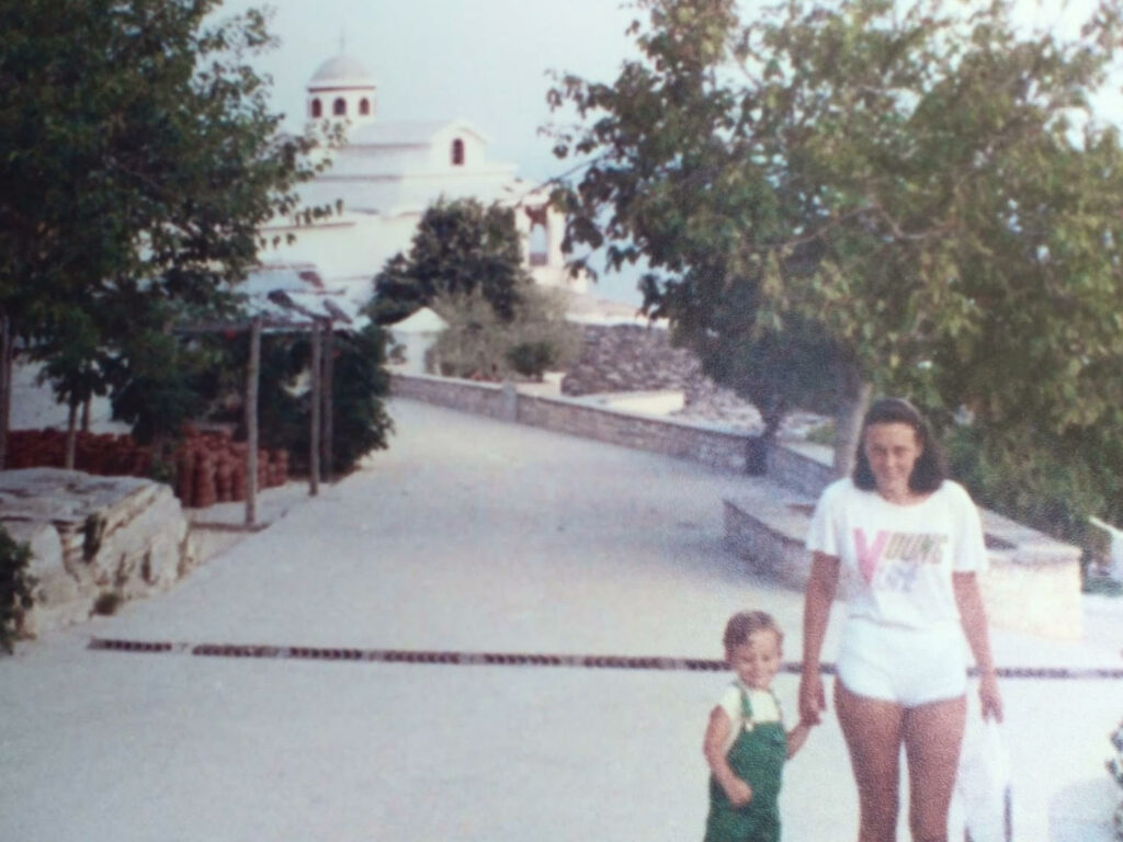 The Monastery of the Archangel Michael thirty years ago