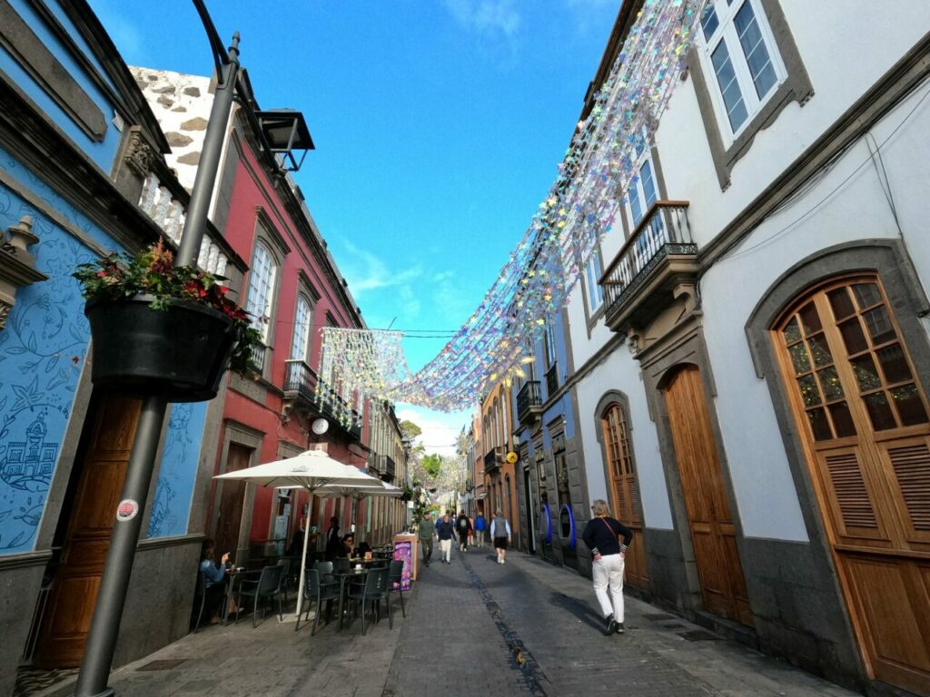 A street in the historic centre of Arucas