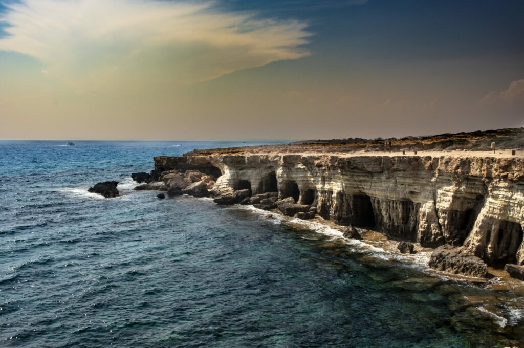 The Sea Caves near Ayia Napa, South Cyprus