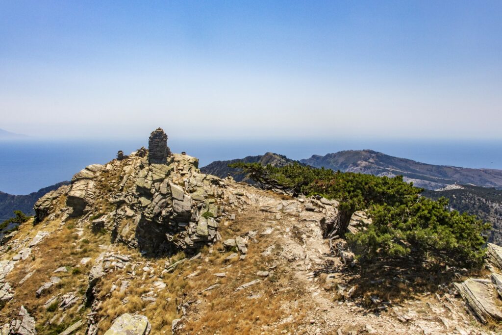 The view from Ipsarion, Thassos