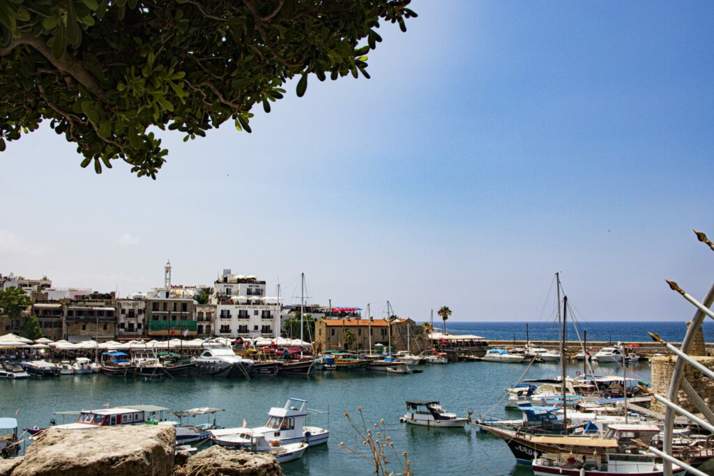 The harbour in Kyrenia, North Cyprus