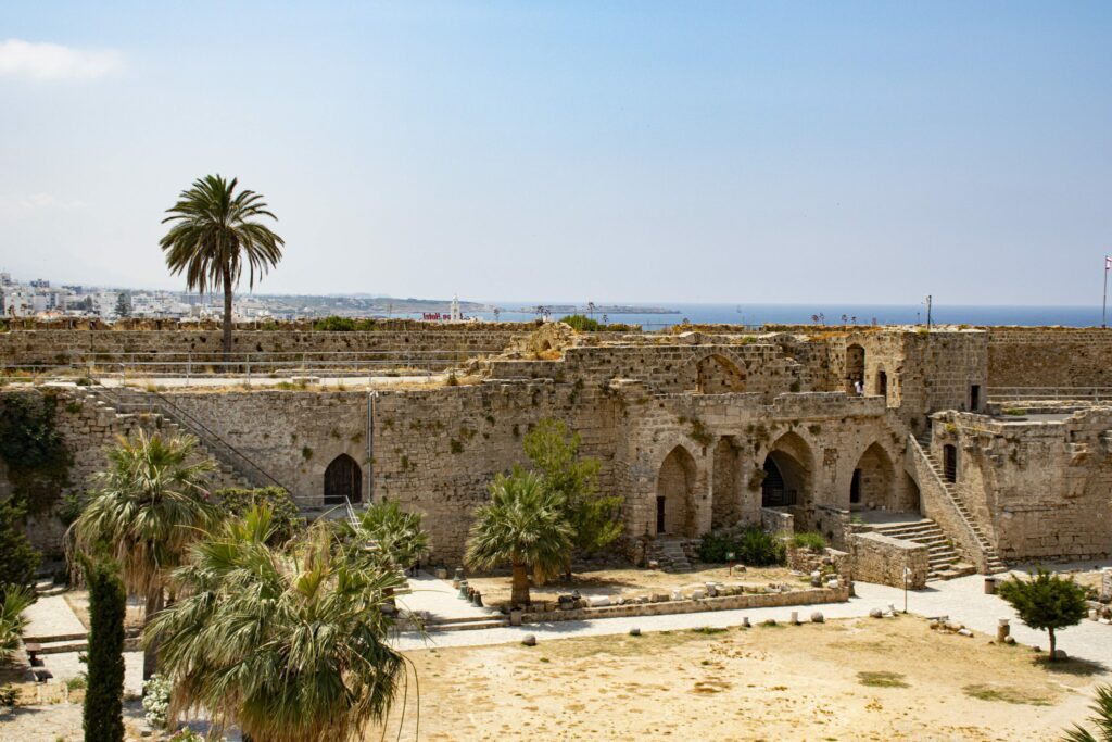 The Venetian castle in Kyrenia, North Cyprus