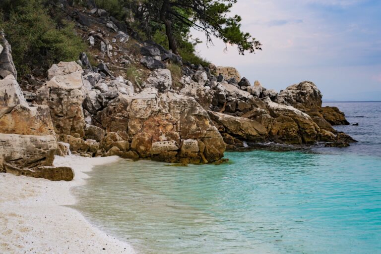 Marble Beach on Thassos