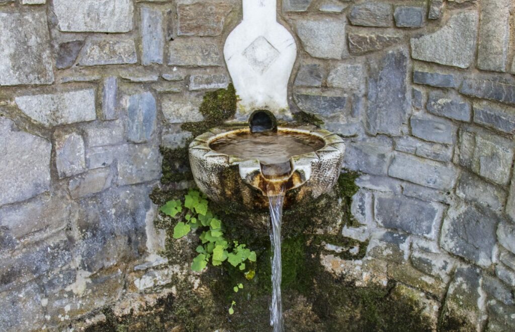 The spring of love in Panagia on Thassos