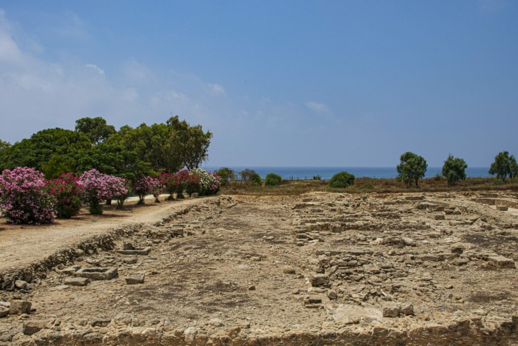 The archaeological park in Paphos, South Cyprus