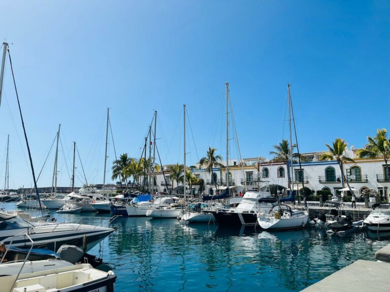 Port w Puerto de Mogán, Gran Canaria