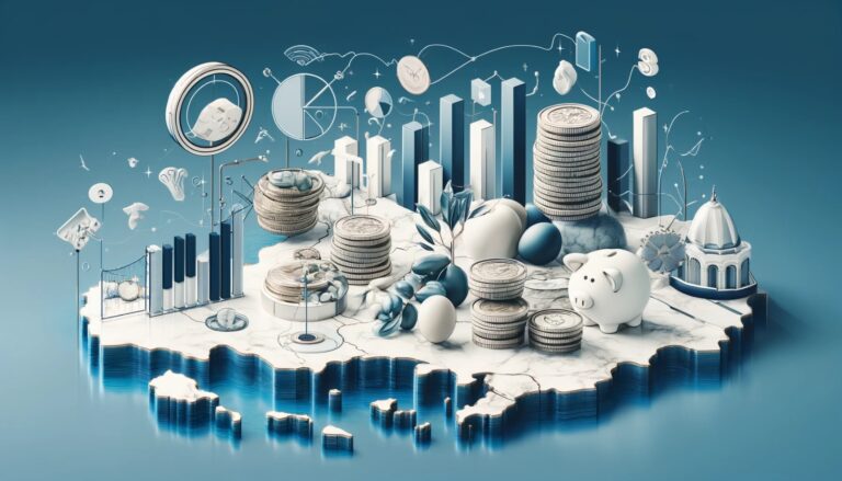 Illustration of the economic situation on Thassos