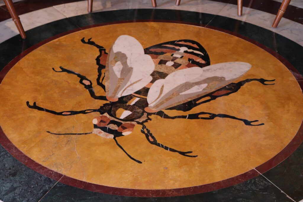 A fresco in the church at Throni near Kykkos Monastery, Troodos