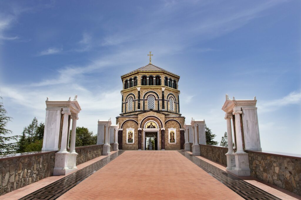 The Orthodox church at Throni in the Troodos Mountains
