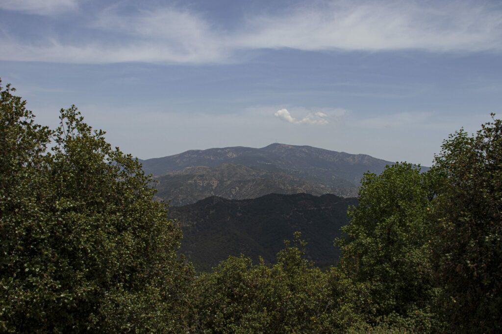 View of the Troodos Mountains in South Cyprus