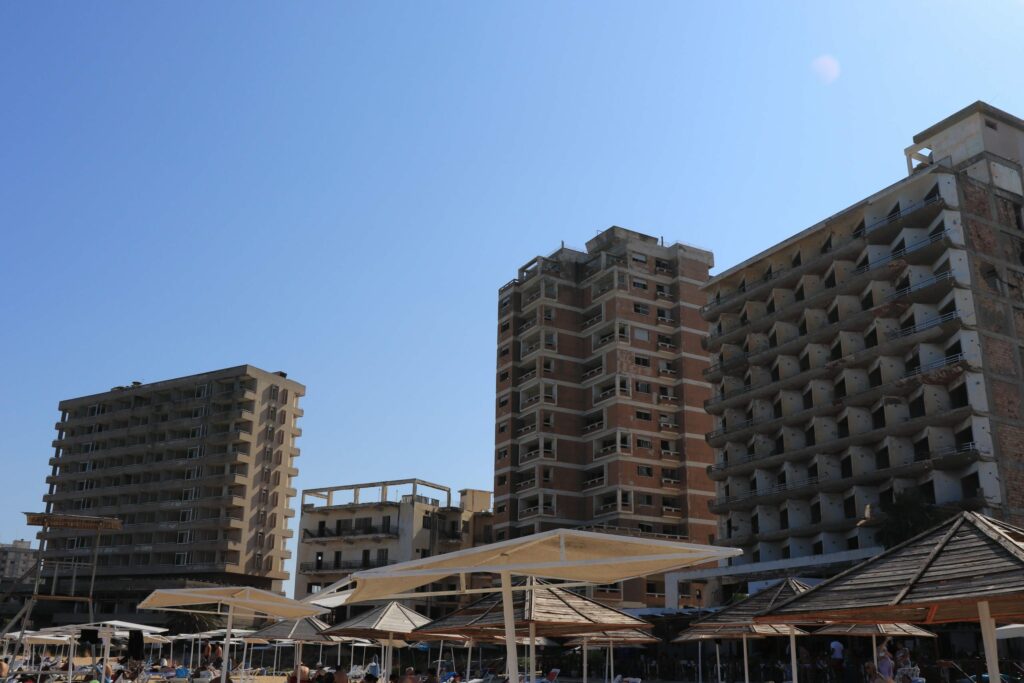 The ghost town of Varosha in Famagusta
