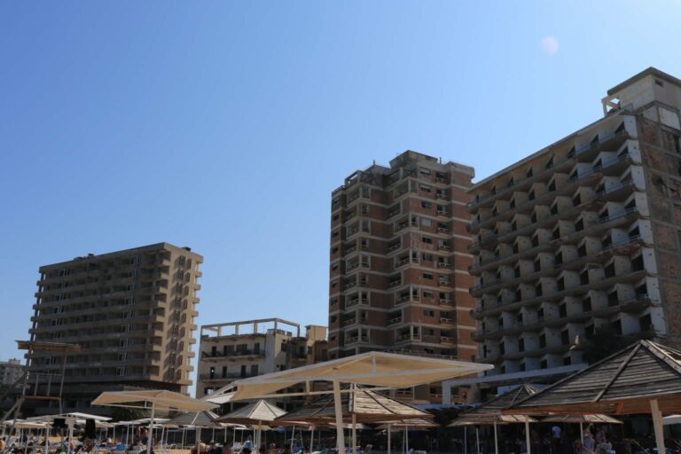 The ghost town of Varosha, Famagusta